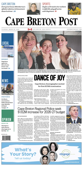 Cover of Cape Breton Post