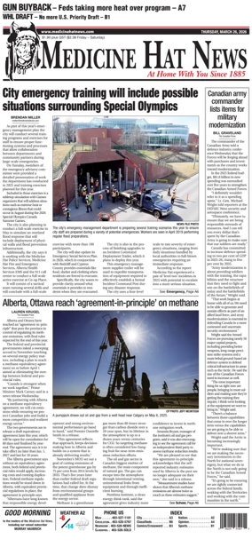 Cover of Medicine Hat News