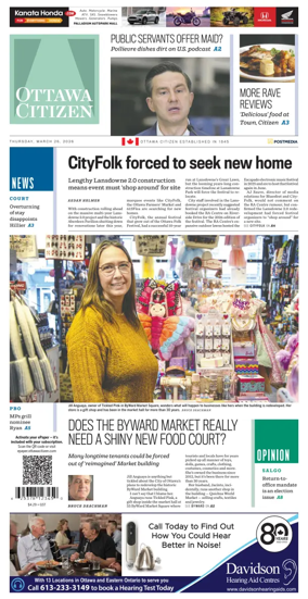 Cover of Ottawa Citizen