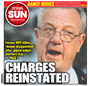 Cover of Ottawa Sun