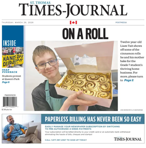 Cover of St. Thomas Times-Journal
