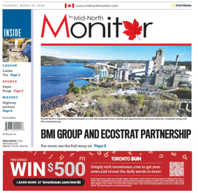Cover of The Mid-North Monitor