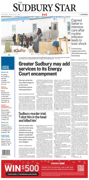 Cover of The Sudbury Star