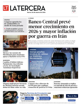 Cover of La Tercera