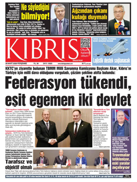 Cover of Kibris Gazetesi