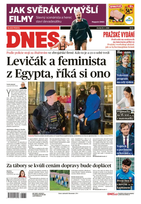 Cover of Dnes Prague Edition