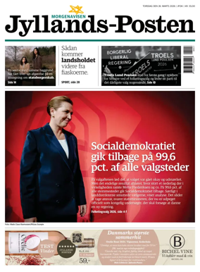 Cover of Jyllands-Posten