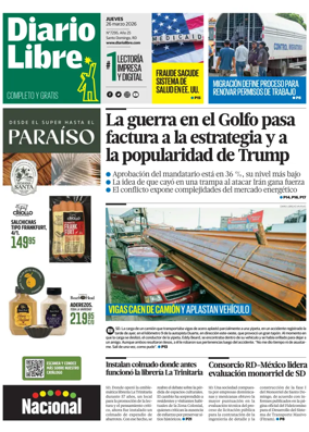 Cover of Diario Libre (Republica Dominicana)