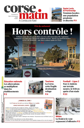 Cover of Corse Matin
