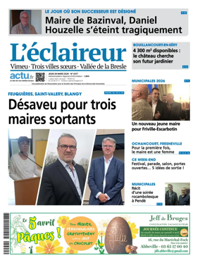 Cover of L'Eclaireur (Vimeu Trois villes soeurs Vallee de la Bresle)