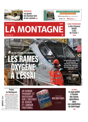 Cover of La Montagne (Vichy)