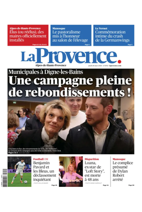 Cover of La Provence Alpes-de-Haute-Provence