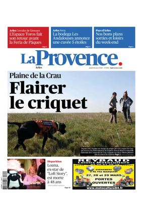 Cover of La Provence Arles
