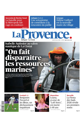 Cover of La Provence Aubagne-La Ciotat
