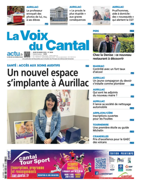 Cover of La Voix du Cantal