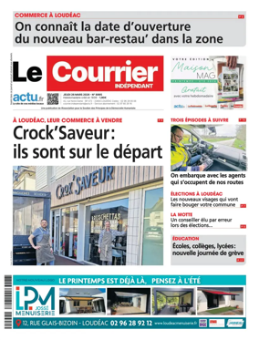 Cover of Le Courrier Independant