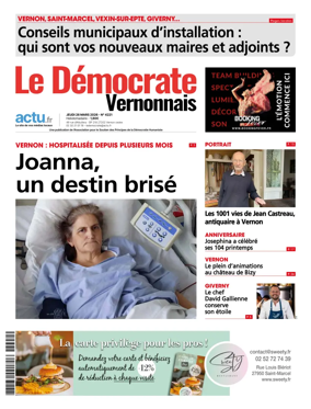 Cover of Le Democrate Vernonnais