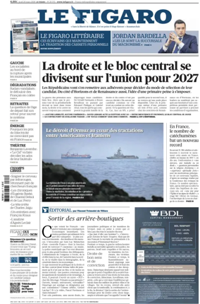 Cover of Le Figaro
