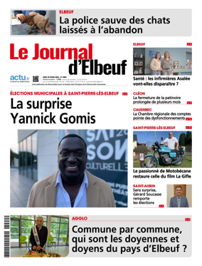 Cover of Le Journal d'Elbeuf
