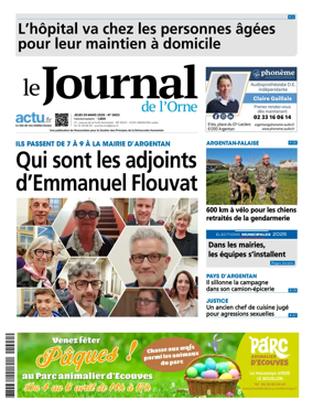 Cover of Le Journal de l'Orne