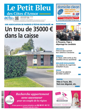 Cover of Le Petit Bleu