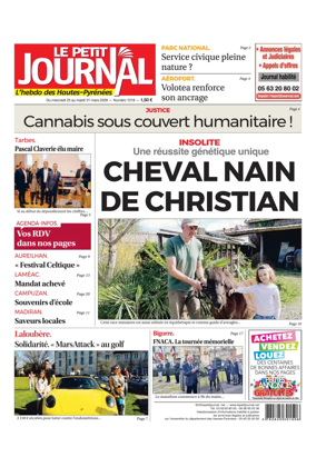 Cover of Le Petit Journal - L'hebdo des Hautes-Pyrenees
