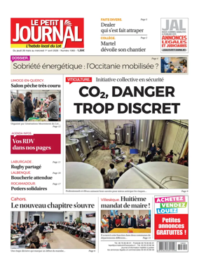 Cover of Le Petit Journal - L'hebdo local du Lot