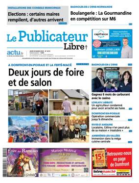 Cover of Le Publicateur Libre