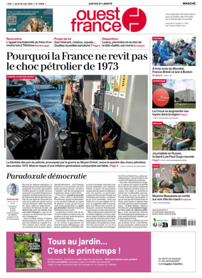 Cover of Ouest France (Manche)