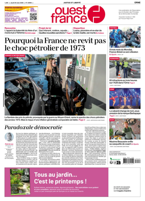 Cover of Ouest France (Orne)
