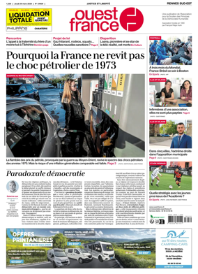 Cover of Ouest-France (Rennes Sud-Est)