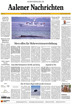 Cover of Aalener Nachrichten