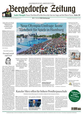 Cover of Bergedorfer Zeitung