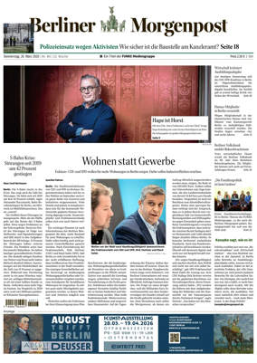 Cover of Berliner Morgenpost