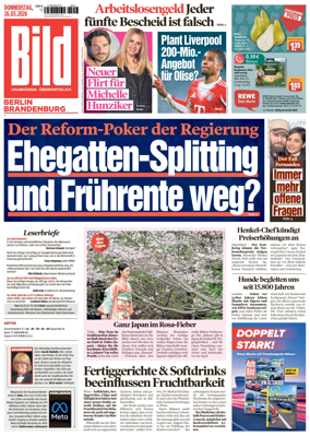 Cover of BILD Berlin-Brandenburg