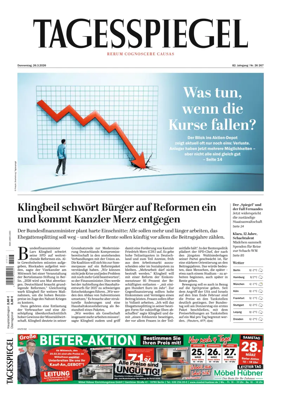 Cover of Der Tagesspiegel