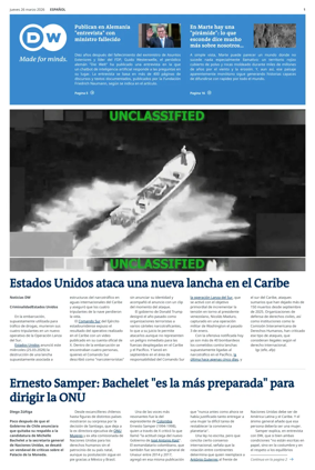 Cover of Deutsche Welle (Spanish edition)