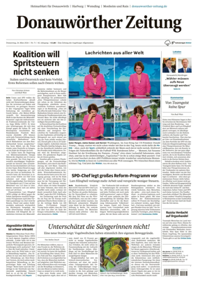 Cover of Donauwoerther Zeitung