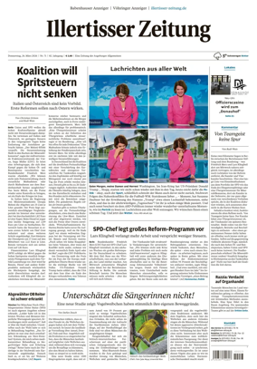 Cover of Illertisser Zeitung