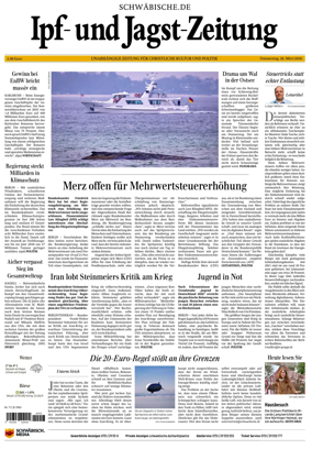 Cover of Ipf- und Jagst-Zeitung