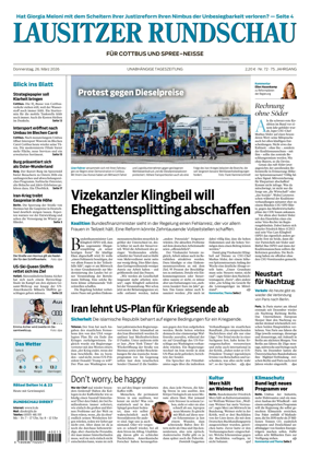 Cover of Lausitzer Rundschau