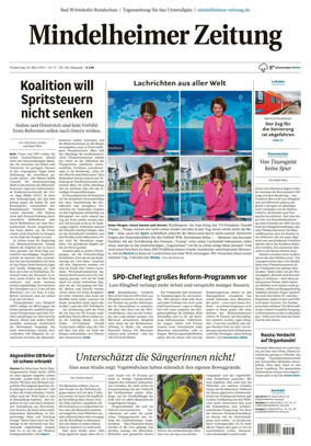 Cover of Mindelheimer Zeitung