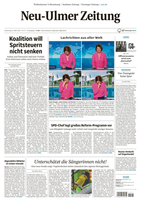 Cover of Neu-Ulmer Zeitung