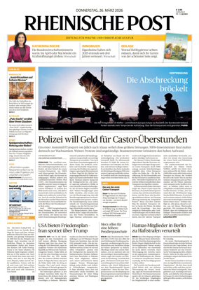 Cover of Rheinische Post - Geldern an Kevelaer