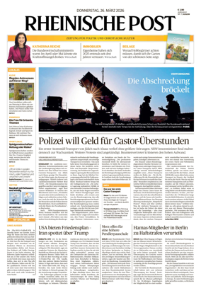 Cover of Rheinische Post Kleve