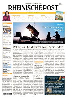 Cover of Rheinische Post Mettmann