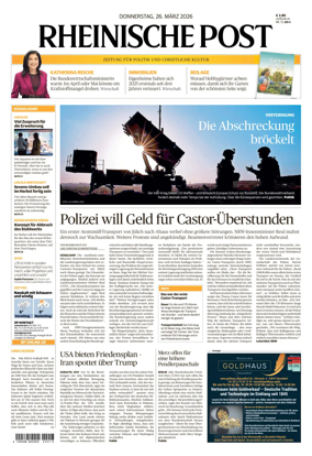 Cover of Rheinische Post