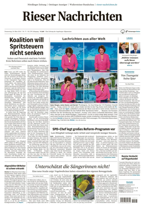 Cover of Rieser Nachrichten