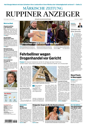 Cover of Ruppiner Anzeiger