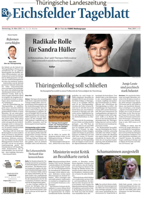 Cover of Thuringische Landeszeitung (Eichsfeld)